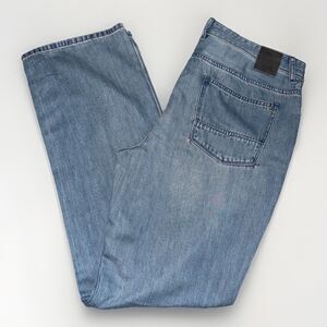 NWT $128 Tommy Bahama Denim Mens 38x34 Storm Cayman Island Relaxed Fit Jeans